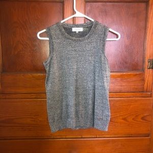 Sweater tank top